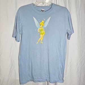 Baby Blue disney tinkerbell vintage y2k tshirt